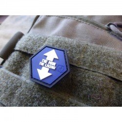 PATCH CAUCIUC - THE MAN THE LEGEND - COLOR