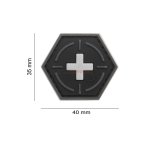 PATCH CAUCIUC - TACTICAL MEDIC - SWAT