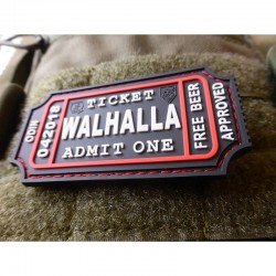 PATCH CAUCIUC - LARGE WALHALLA TICKET - SWAT