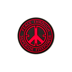 PATCH CAUCIUC - PEACE - BLACKMEDIC