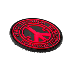 PATCH CAUCIUC - PEACE - BLACKMEDIC