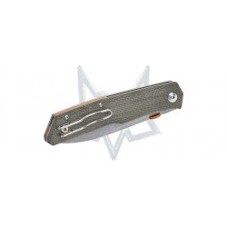 FOX KNIVES RASOIO STRETTO DISEGNATO DA BOB TERZUOLA - OD GREEN