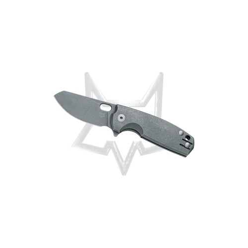 FOX KNIVES FOLDING KNIFE MODEL BABY CORE - TITANIUM - DESIGN BY JESPER VOXNÆS