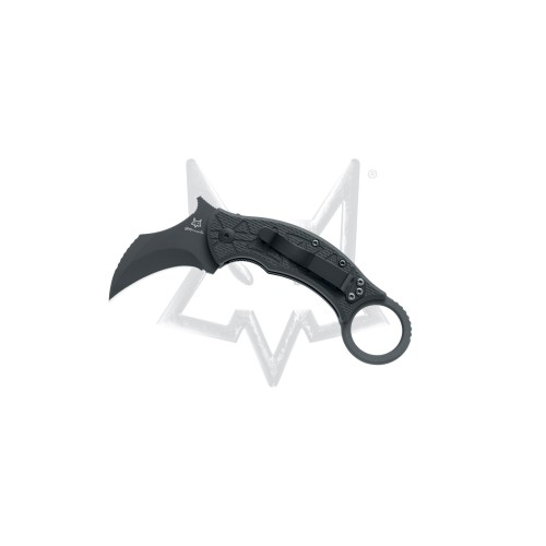 FOX KNIVES TRIBAL K - G10 BLACK - DESIGN BY DOUG MARCAIDA
