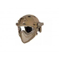 CASCA DE PROTECTIE MODEL FAST PJ PILOTEER II - TAN