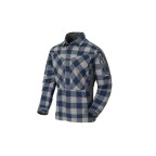 CAMASA MODEL MBDU FLANNEL - SLATE BLUE CHECKERED