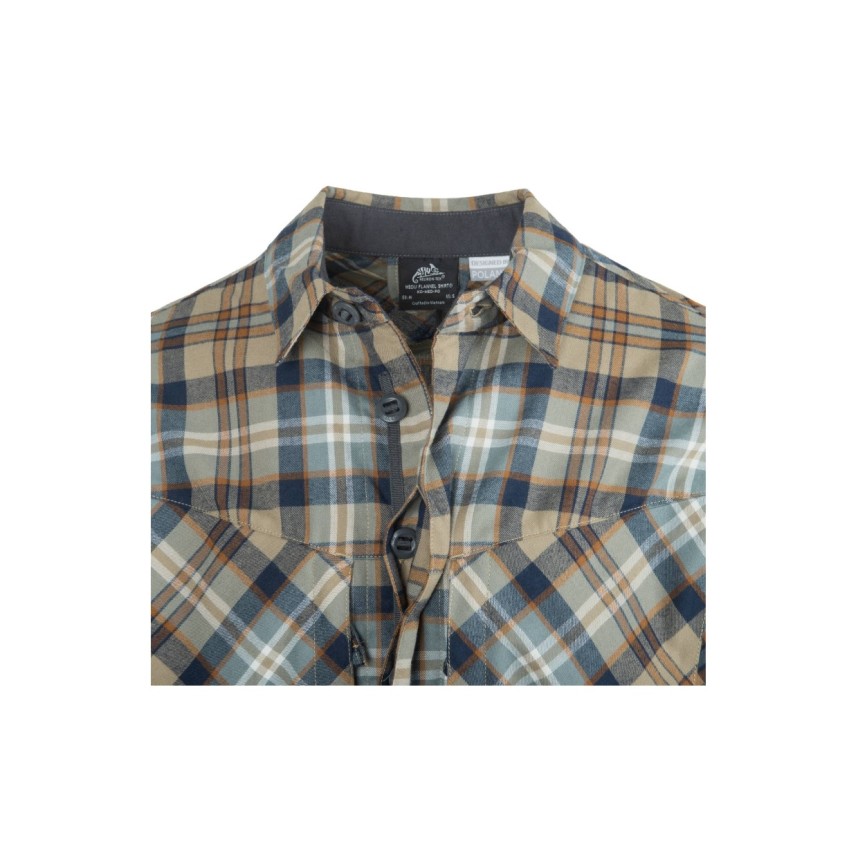 CAMASA MODEL MBDU FLANNEL - SLATE BLUE CHECKERED