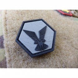 PATCH CAUCIUC - HEX SCOUTS - RANGER GREEN BLACK