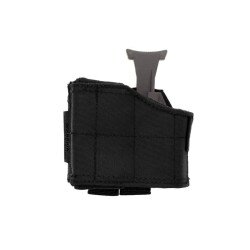 WARRIOR ASSALUT SYSTEMS UNIVERSAL HANDGUN HOLSTER - LEFT SIDE - BLACK