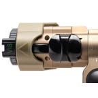 MAWL-C1+ PUNTATORE LASER ROSSO -  DARK EARTH