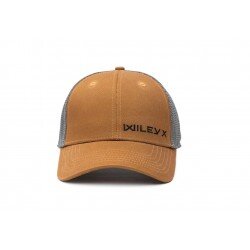CAPPELLINO TRUCKER - MARRONE CHIARO/GRIGIO WILEY X LOGO NERO