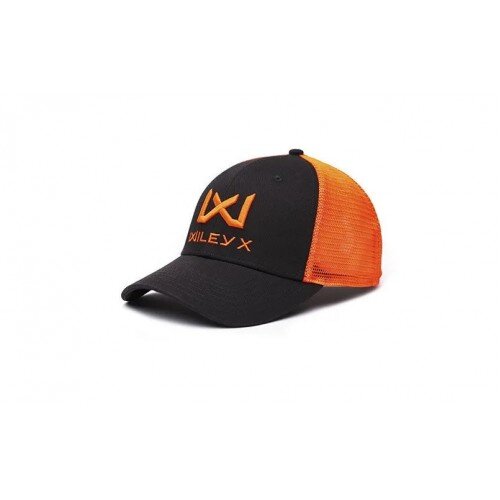 SAPCA TRUCKER - GRI INCHIS/PORTOCALIU - LOGO WILEY X PORTOCALIU