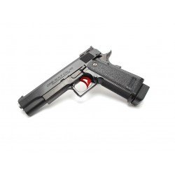 NINE BALL ROUND TRIGGER OMEGA PER MARUI HI CAPA/GOVERNMENT - ROSSO
