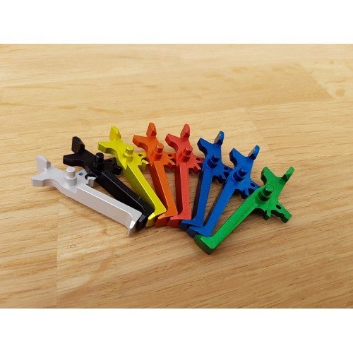 RETRO ARMS TRAGACI PT. SERIILE M4/AR15 - CNC - TYPE A - PORTOCALIU