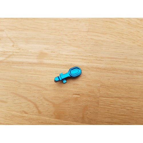 RETRO ARMS BOLT CATCH PT. SERIILE M4/AR15 - CNC - TYPE A - ALBASTRU