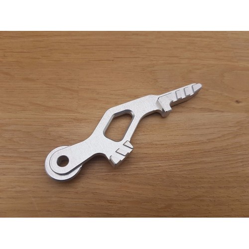 RETRO ARMS SELECTOR DE FOC PT. SERIILE AK - CNC - TYPE B - ARGINT