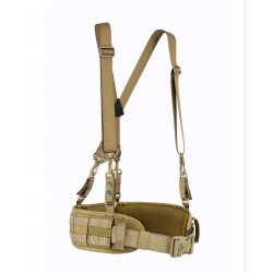 SHADOW TACTICAL SHE-1304 BRETELLE STACCABILI - NERO