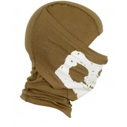 SHADOW TACTICAL CAGULA/BALACLAVA CU IMPRIMEU CRANIU - NEAGRA