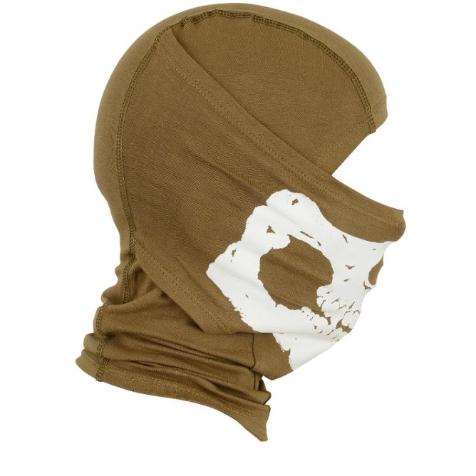 SHADOW TACTICAL BALACLAVA/CAGULA CU IMPRIMEU CRANIU - COYOTE