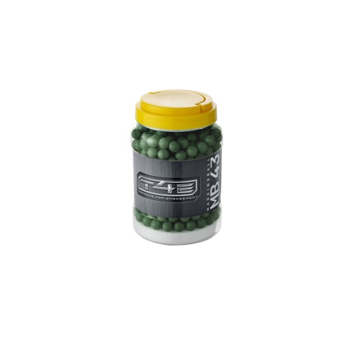 BILE CU VOPSEA CAL. .43 - GREEN - 2X250 BUC.