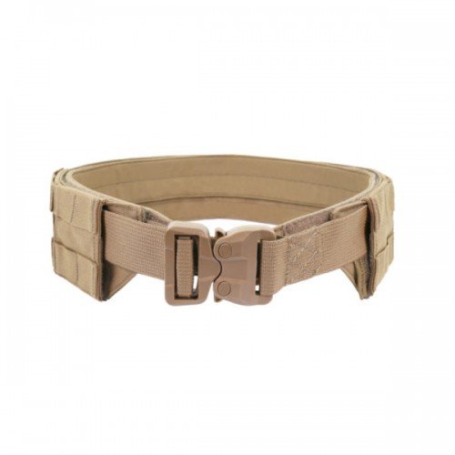 LOW PROFILE MOLLE BELT - COYOTE TAN - WITH PLASTIC COBRA BELT