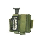 WARRIOR ASSAULT SYSTEMS UNIVERSAL PISTOL HOLSTER - LEFT SIDE - OLIVE DRAB