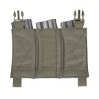 DETACHABLE TRIPLE ELASTIC MOLLE POUCH - RANGER GREEN