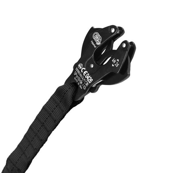 CORDON DE ASIGURARE CU FROG CLIP - NEGRU