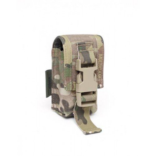 WARRIOR ASSAULT SYSTEMS COMPASS POUCH WITH CLIP MULTICAM