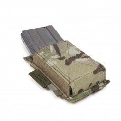 WARRIOR ASSAULT SYSTEMS SINGLE ELASTIC MAG POUCH MULTICAM