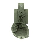 WARRIOR ASSAULT SYSTEMS SLIMLINE FOLDING DUMP POUCH  OD GREEN