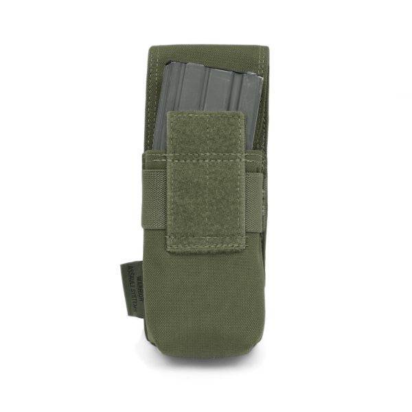 WARRIOR ASSAULT SYSTEMS PORTA CARICATORE SINGOLO M4 5.56MM - VERDE OD