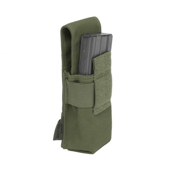 WARRIOR ASSAULT SYSTEMS PORTA CARICATORE SINGOLO M4 5.56MM - VERDE OD