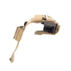 WARRIOR ASSAULT SYSTEMS UNIVERSAL PISTOL HOLSTER - LEFT SIDE - COYOTE TAN