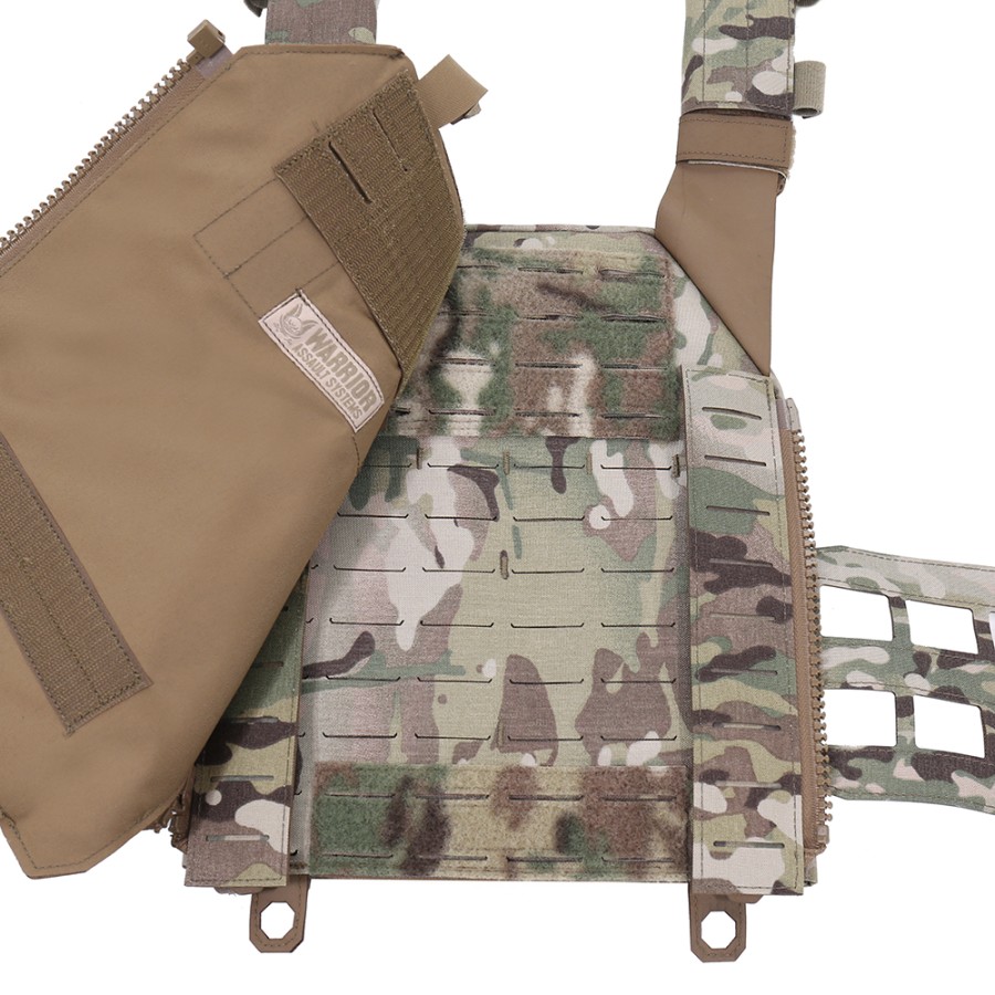 WARRIOR ASSAULT SYSTEMS LASER CUT ASSAULTERS - BACK PANEL - MULTICAM