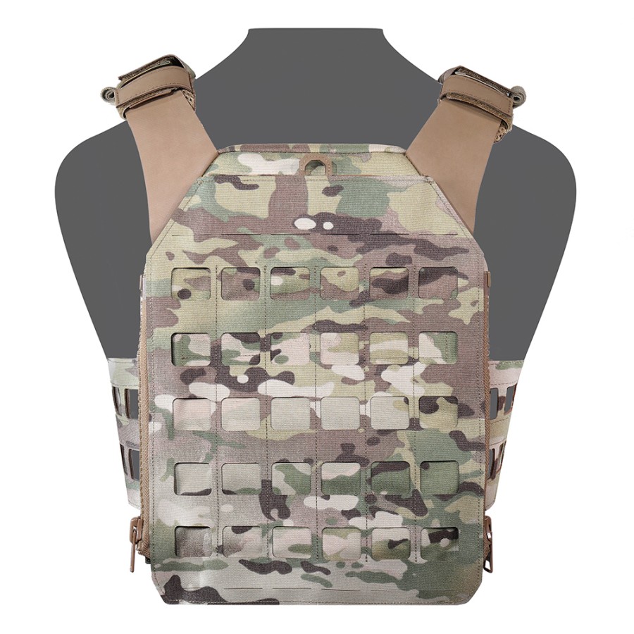 WARRIOR ASSAULT SYSTEMS LASER CUT ASSAULTERS - BACK PANEL - MULTICAM