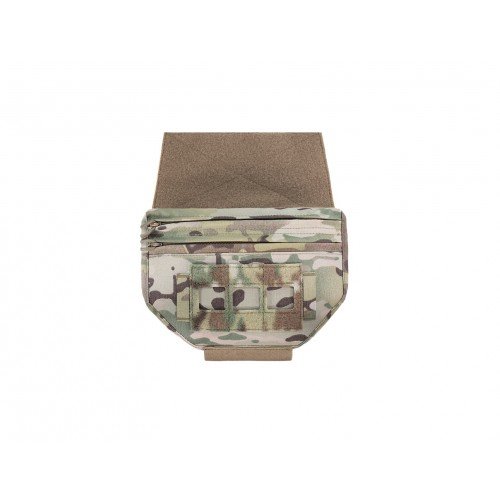 WARRIOR ASSAULT SYSTEMS DROP DOWN VELCRO UTILITY POUCH MULTICAM LASER CUT
