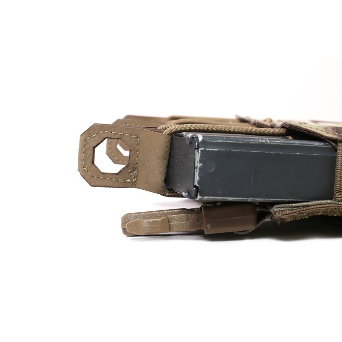 LASER CUT DETACHABLE TRIPLE BUNGEE 5.56 PANEL - MULTICAM