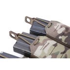 LASER CUT DETACHABLE TRIPLE BUNGEE 5.56 PANEL - MULTICAM