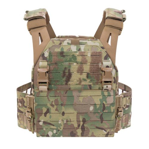 WARRIOR ASSAULT SYSTEMS LOW PROFILE PLATE CARRIER LASER CUT - MULTICAM 