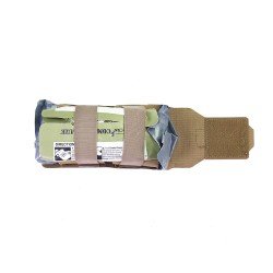 WARRIOR ASSAULT SYSTEMS SMALL HORIZONTAL INDIVIDUAL FIRST AID KIT LASER CUT SMALL MULTICAM