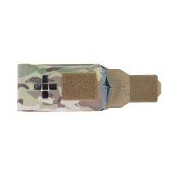 WARRIOR ASSAULT SYSTEMS SMALL HORIZONTAL INDIVIDUAL FIRST AID KIT LASER CUT SMALL MULTICAM