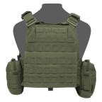 WARRIOR ASSAULT SYSTEMS TATTICO PLATE CARRIER MODELLO DCS DA 5.56 VERDE OD