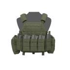 WARRIOR ASSAULT SYSTEMS TATTICO PLATE CARRIER MODELLO DCS DA 5.56 VERDE OD