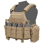 VESTA TACTICA MODEL DCS 5.56 SIZE M - COYOTE TAN