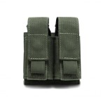 WARRIOR ASSAULT SYSTEMS TASCA DOPPIA PORTA GRANATE DA 40mm - VERDE OD