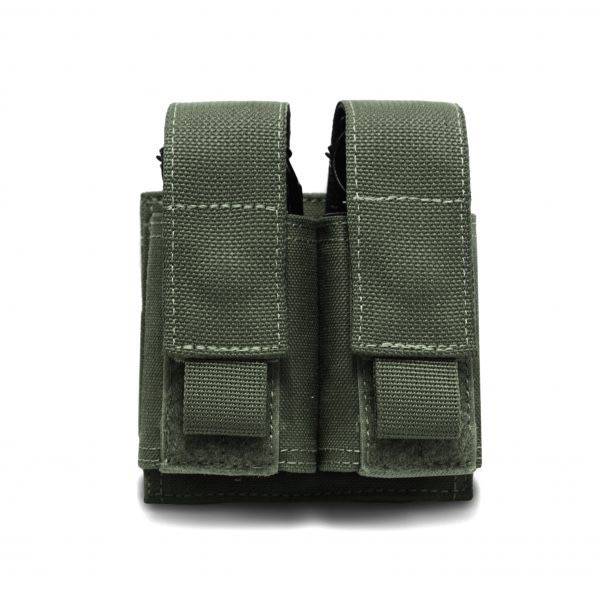 WARRIOR ASSAULT SYSTEMS TASCA DOPPIA PORTA GRANATE DA 40mm - VERDE OD