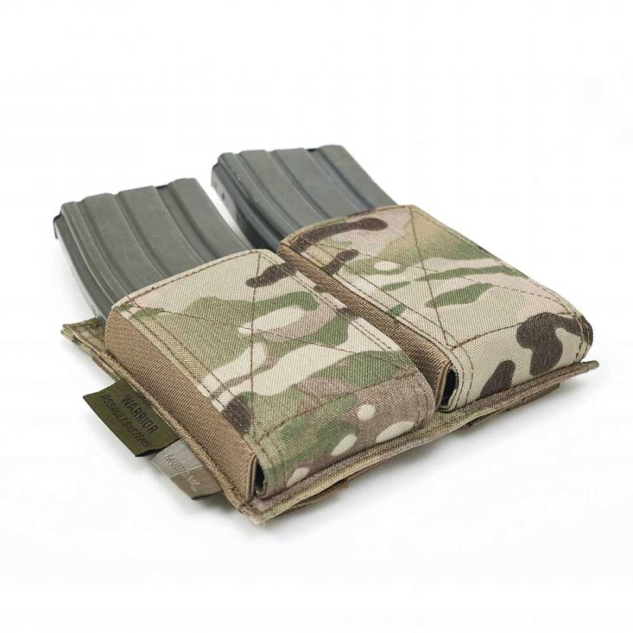 PORT-INCARCATOR DUBLU CU ELASTIC PT. M4/M16 - MULTICAM
