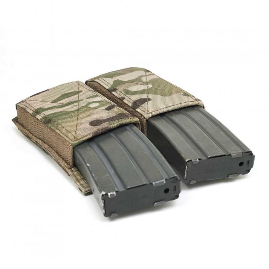PORT-INCARCATOR DUBLU CU ELASTIC PT. M4/M16 - MULTICAM