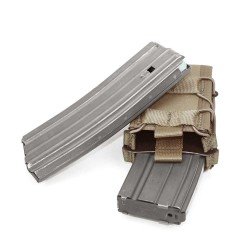 WARRIOR ASSAULT SYSTEMS DOUBLE QUICK MAG -  COYOTE TAN